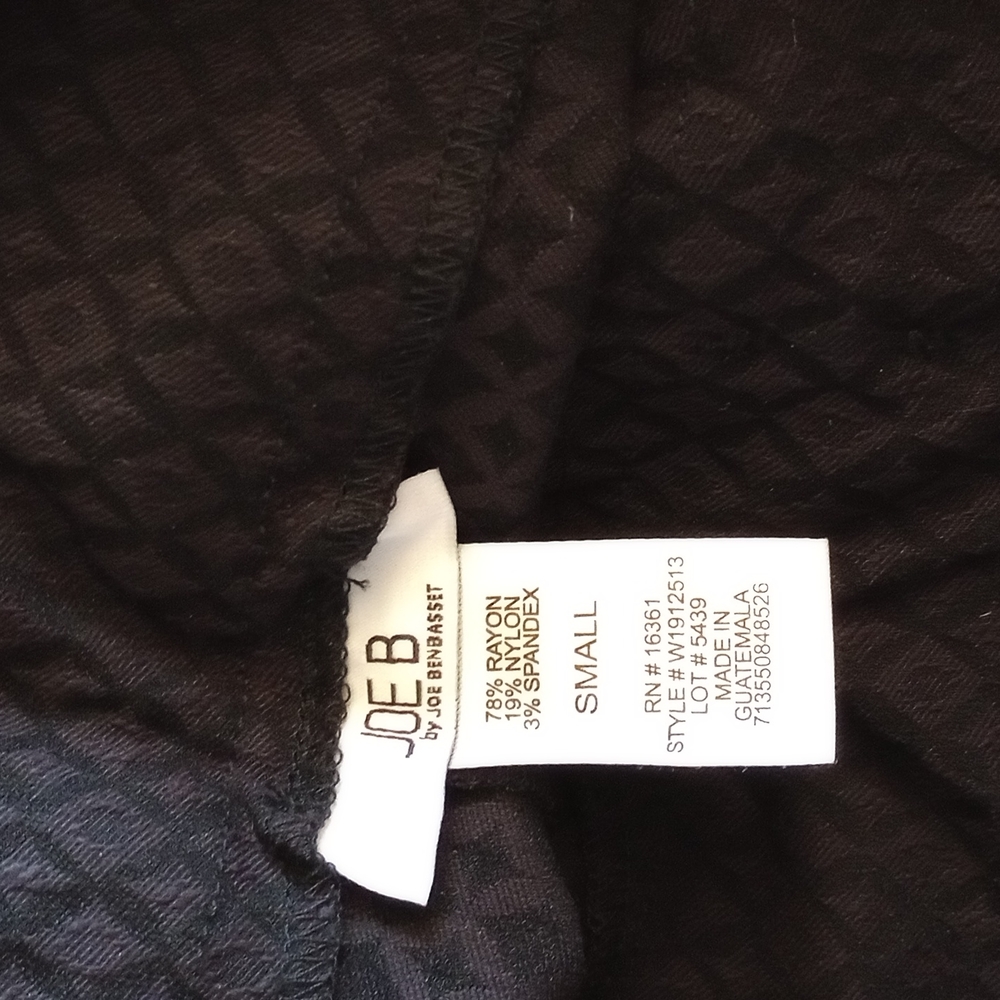 NWT Joe B Black Pants - Picture 5 of 5